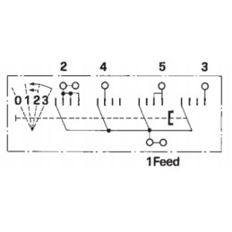 Uždegimo jungiklis 0 1 2 3 cobo 14179000 cobo
