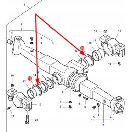 12012395b sandariklio žiedas 144 x 169 x 16