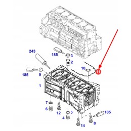 F934201510060 alyvos kasetės tarpiklis