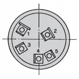 Uždegimo jungiklis 0 1 2 3 cobo 14179000 cobo