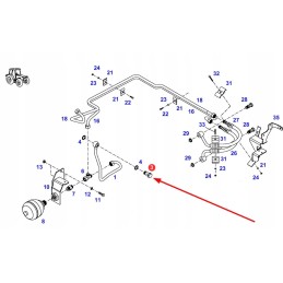 716960100100 perpildymo varžtas m22 x 1 5 x 42
