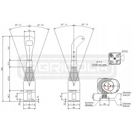 Skirstytuvas hydr 2s 40l 6020l 3m badestnost