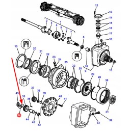 3427431m1 ašies guolio poveržlė