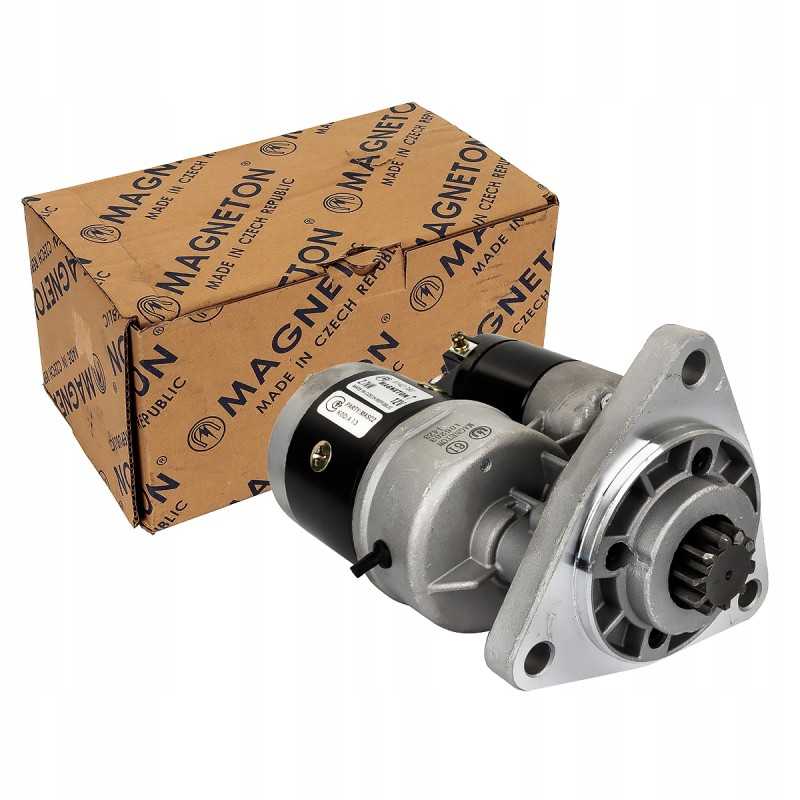 Starteris su reduktoriumi 12v 2 7kw t25 mtz magnetonas