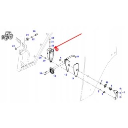 117810030350 durų spynos dangtis