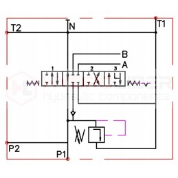 Hidraulinis skirstytuvas 1s 80l l12 badestnost