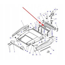 3713635m1 kabinos stogo sandariklis