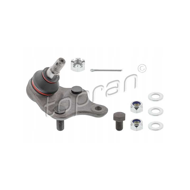 Topran priekinės pasukamos svirties kaištis