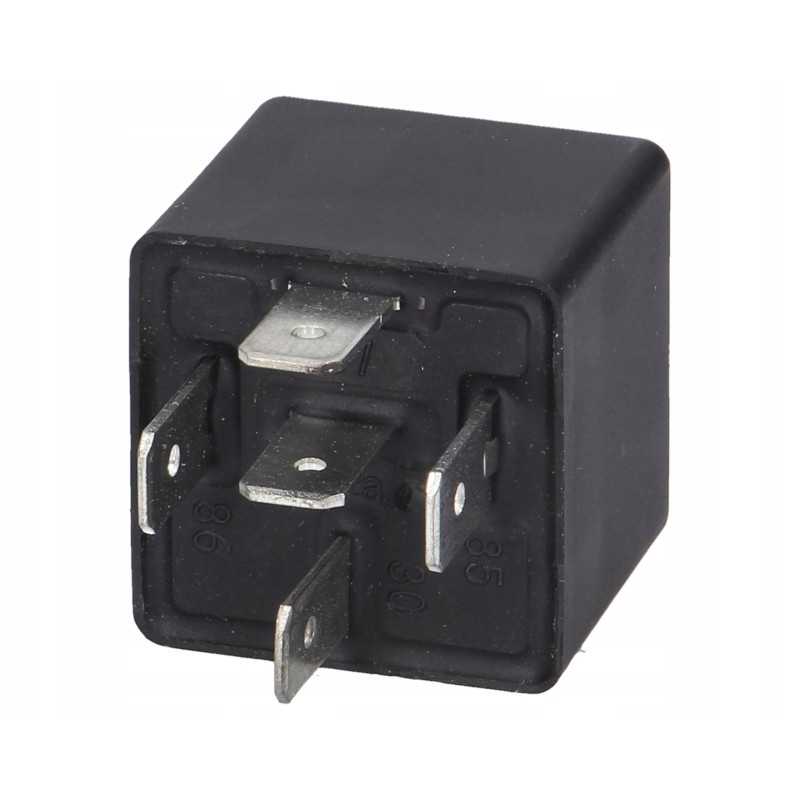 Relė 5 kontaktų 12v 20 30a dėklas John Deere