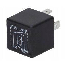 Relė 5 kontaktų 12v 20 30a dėklas John Deere