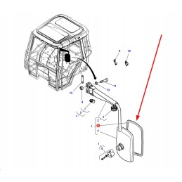 65402049 veidrodžio stiklas 315 x 225
