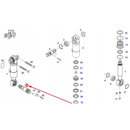 716300050020 pakabos amortizatoriaus kaištis