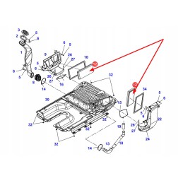 H737812140050 agco salono filtras