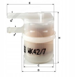 Mann kuro filtras mitsubishi colt 1 3 12v 92