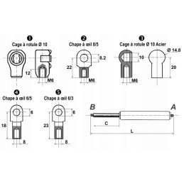 Dujinė pavara dl265 c147 n200 skirta deutz ferron et