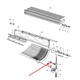 La300137818 įgaubta tvirtinimo veržlė