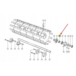 H2310 33 guolių įvorė