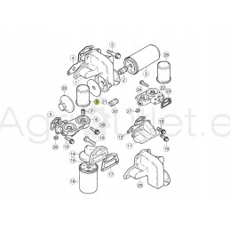 7701029280 claas variklio alyvos filtras