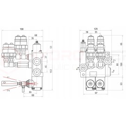 Kolektorius hydr 2s 40l a1a1 badestnost kištukas
