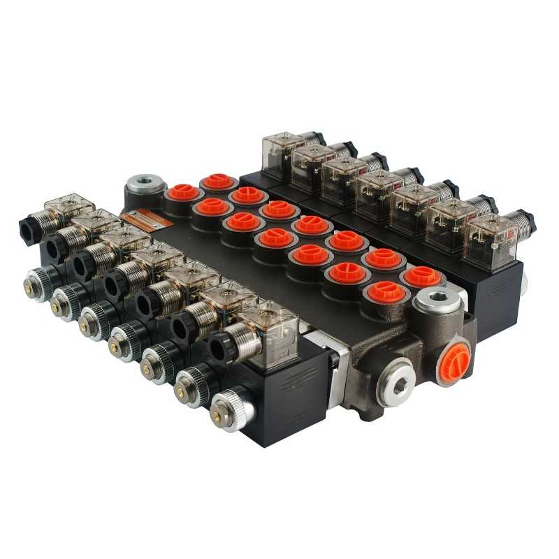 Hidraulinis skirstytuvas 7z50 7xa1 12v badestnost