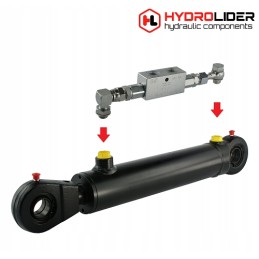 Hidraulinis cilindras su užraktu, eiga 140