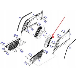 931502021721 šoninio skydelio dangtis