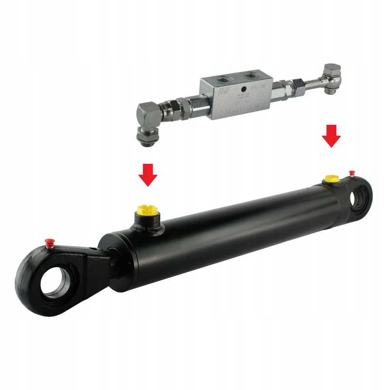 Hidraulinė pavara 63 36 320 l 600 hidroliderio užraktas