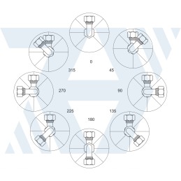 Hidraulinės žarnos kabelis aa dn6 m14 d 3000 400bar