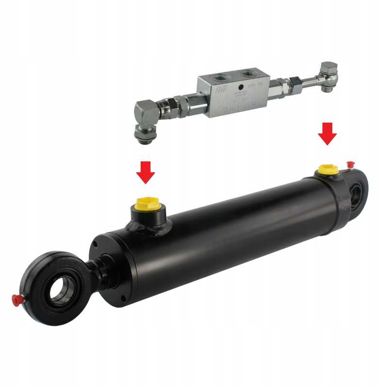 Hidraulinė pavara 63 32 200 l 450 hidroliderio spyna