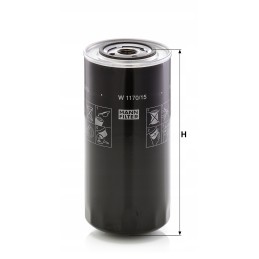 Iveco mann w1170 alyvos filtras 15