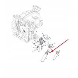 F835100600031 hidraulinės alyvos filtras