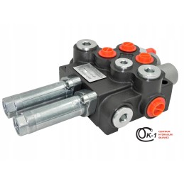 Skirstytuvas, 2 sekcijų, 80l, kabeliu valdomas stūmoklis