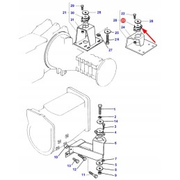 1694720m2 salono amortizatorius