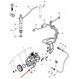 4224746m1 įpurškimo siurblio tvirtinimo poveržlė