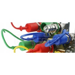 sekcijų hidraulinis skirstytuvas, euro kištukas