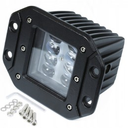 Halogeninis prožektorius 12 24v 6 led 18w darbo lempa
