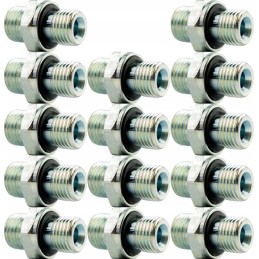 6 sekcijų skirstytuvas, 40l, pajungimo nipeliai, kompl