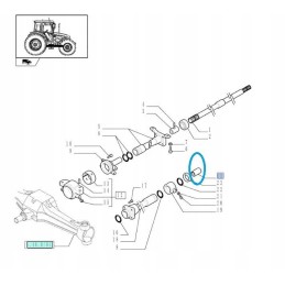 New Holland Case 5199243 cnh veleno jungtis