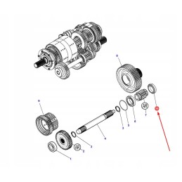3011327x91 kūginis ritininis guolis