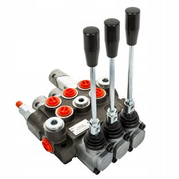 3 sekcijų skirstytuvas, 40l, su vienpuse sekcija