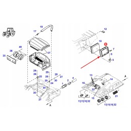 210812140090 salono filtro laikiklis