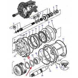 3383476m1 tarpiklis 73 x 84 5 x 0 4 mm