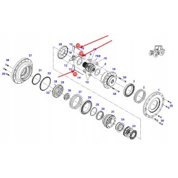 X500629546000 spyruoklinis ratas 8 x 70