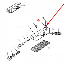 186568m1 vožtuvo varžtų poveržlė