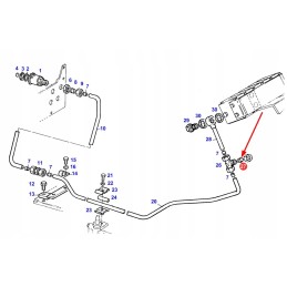 X571322800000 hidraulinės sistemos kištukas