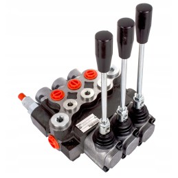 Hidraulinis skirstytuvas 40l, 3 sekcijų stūmoklis