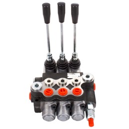 Hidraulinis skirstytuvas 40l, 3 sekcijų stūmoklis