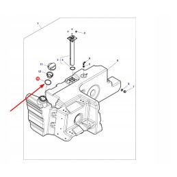 4288986m1 užpildymo dangtelio sandarinimo žiedas