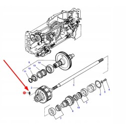 3384471m2 specialus varžtas GTV sankabai