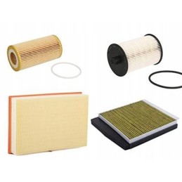 Mann filtrų rinkinys volvo v70 ii xc70 i 2 4 d5